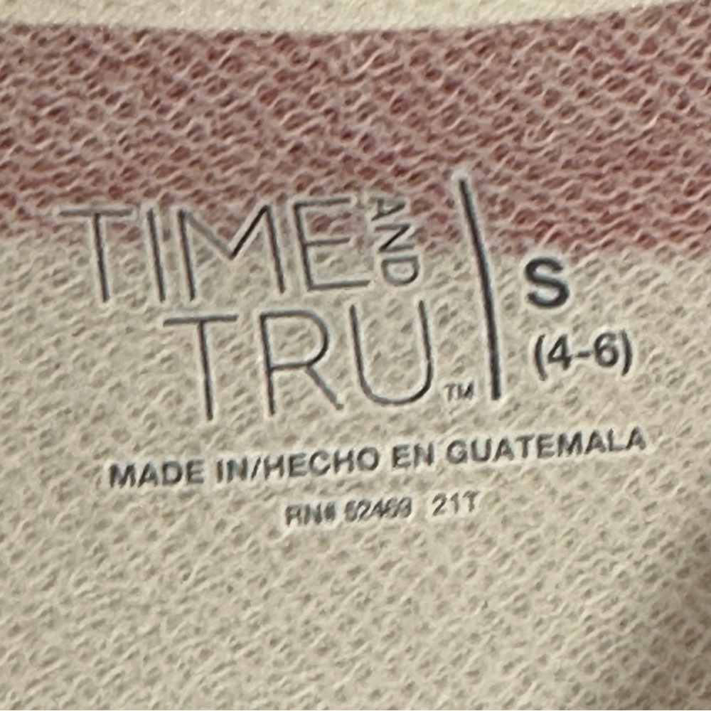 Time & True women’s size‎ small long sleeve shirt - Picture 6 of 9